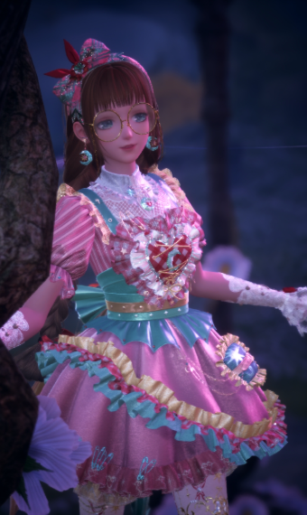 Ruffles and ribbons image