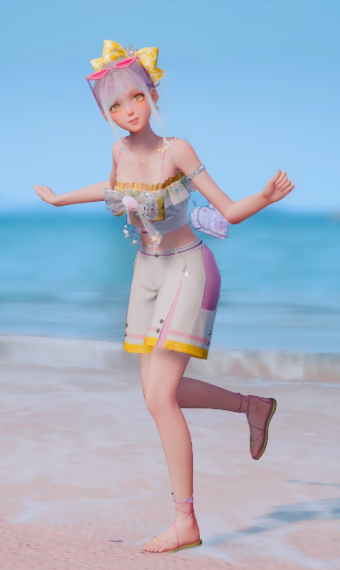 Happy beach image