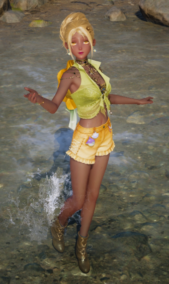 Playing in Water image