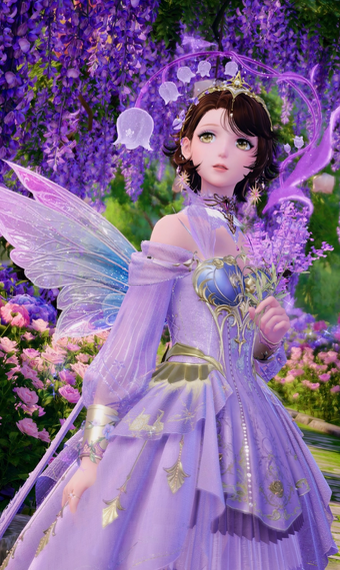 Lavender Fairy Rapunzel image