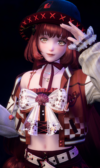 pretty in red image