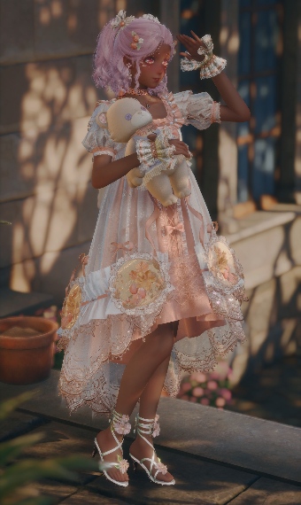 cute pink strawberry image