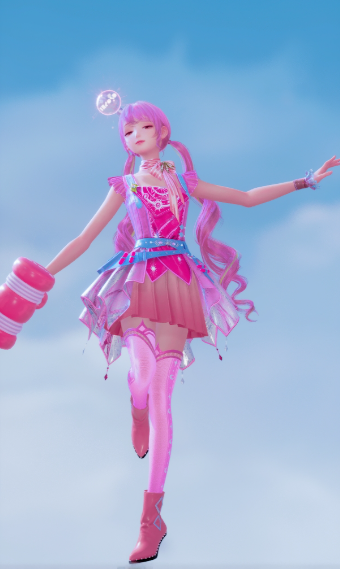 Virtual girl image