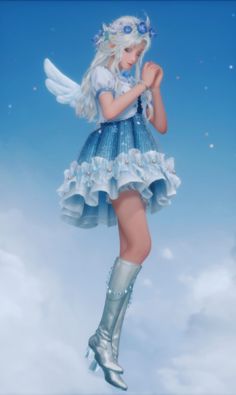 Blue Sky Angel image