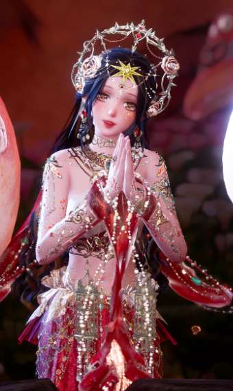 The Ceremonial Outfit of The Saintess image