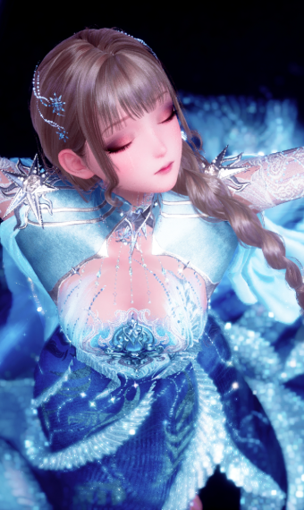 The Ice Queen Above the Frozen Mountains image