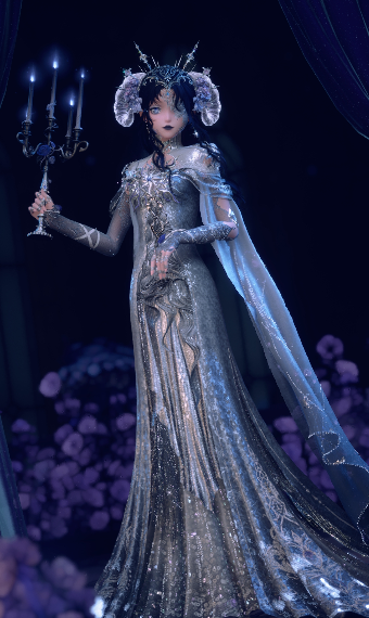 Silver moonlight image