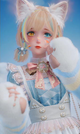 yurufuwa neko maid image