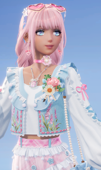 Pink and Blue image