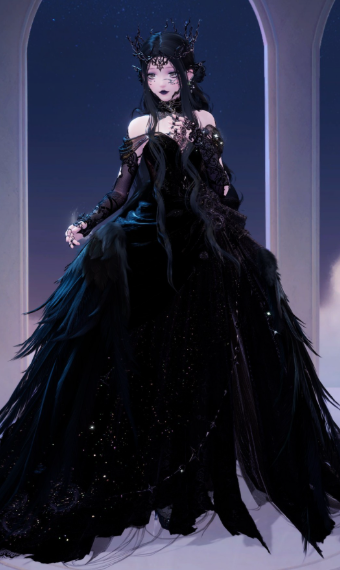 Gothic Angel - Black image