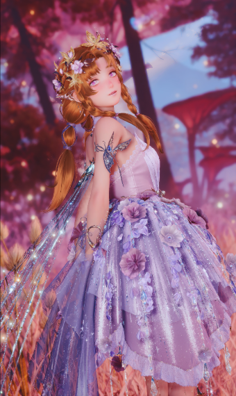 Unowned Momo-Match n4: Violet Tulip image
