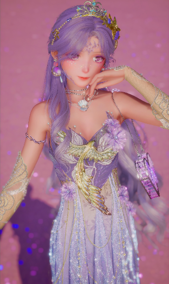mermaid princess' weekend casual image