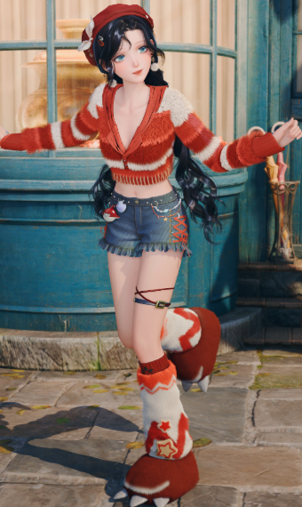 Fuzzy red image