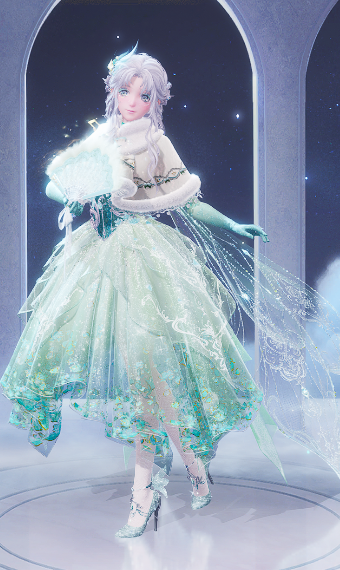 Winter Fairy: Aroura Borealis image