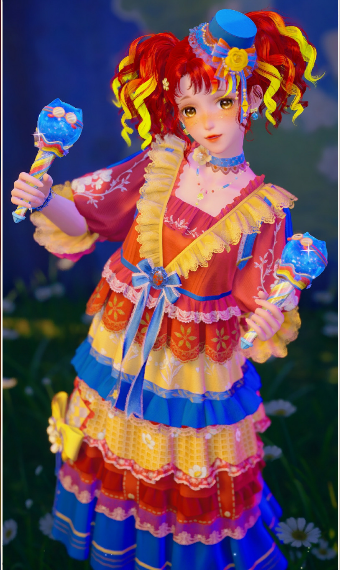 Ruffled Clowncore image