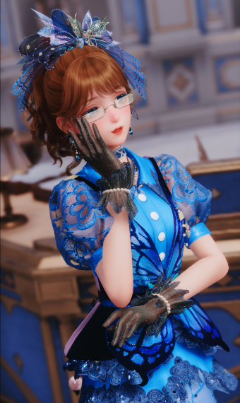 Unowned Momo-Match n15: Butterfly Secretary image