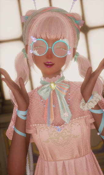 alien girl in an alien world image