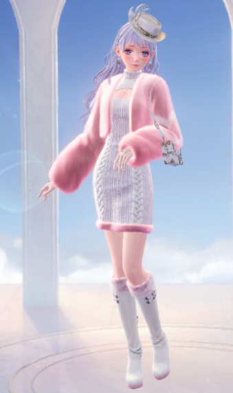 Fluffy Pink image
