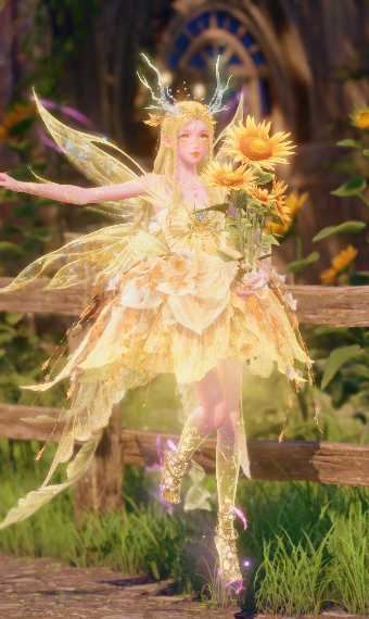 Sunflower fairy image