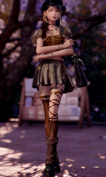 Leather Touch Gold image