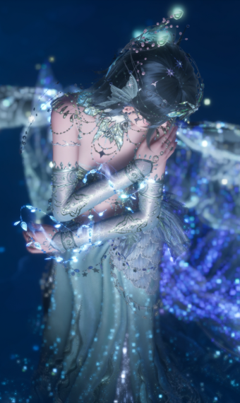 Fairy of a single prayer image
