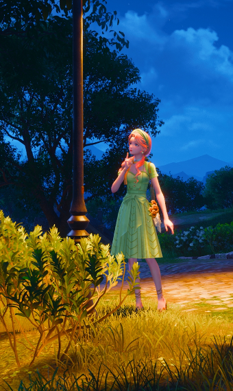 Simple summer day image