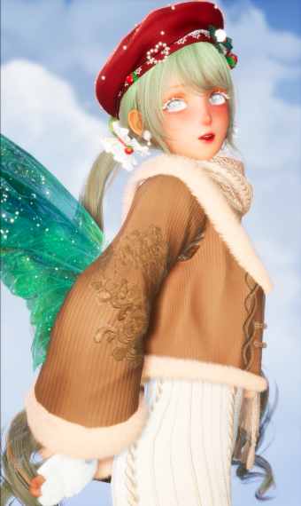 fairy snow day image