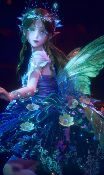 Fae of the Floral Forest image