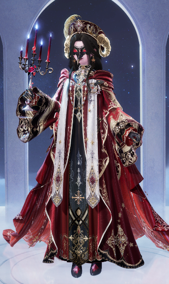 Demonic priestess image