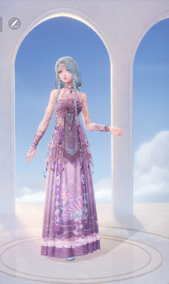 Dancer of the pink beach image
