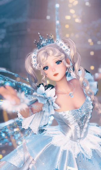 Snow fairy image