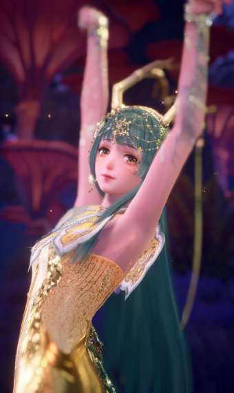 Above the Abyss is a Druid Priestess image
