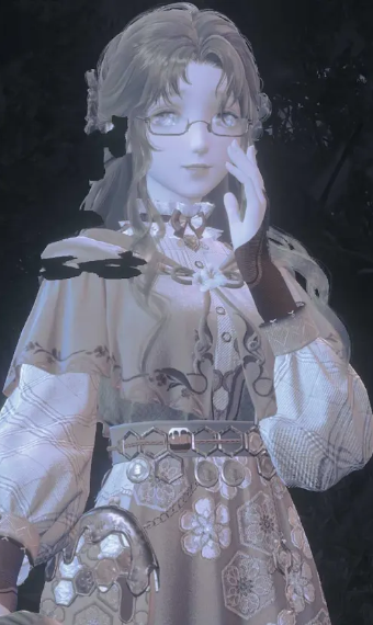 Ghostly figure image