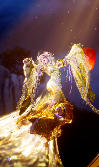 Dawn Blossom, Night's Illumination image