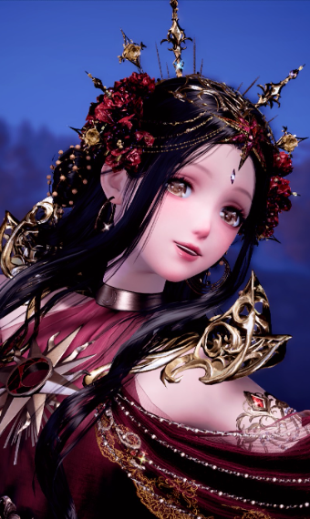 Celestial crimson image