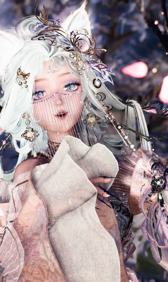 Fox of the Cherry Blossom Tree image