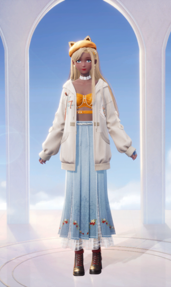 Cute And Casual Orange image