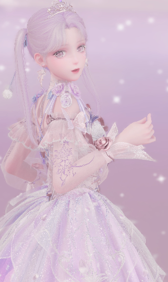 creamy lilac image