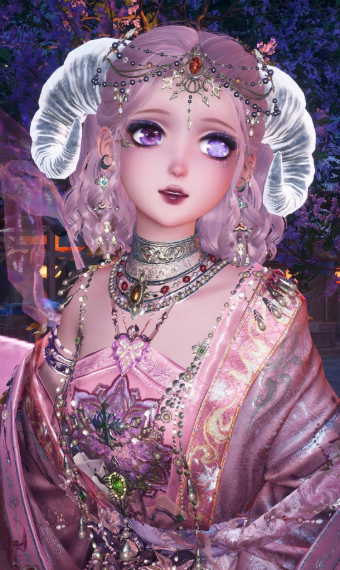 Rosy Spirit of the Blossom Tree image