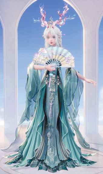 Pink and jade image