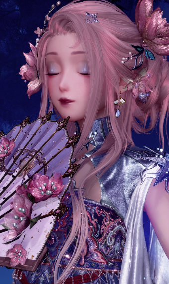 The pink courtesan image