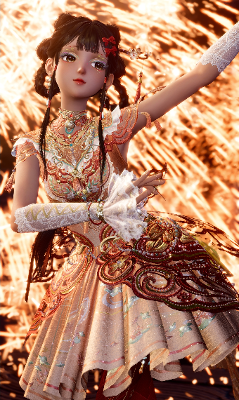 Fire Sparkles of the Night image