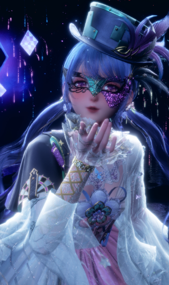 Pastel Prankster in firework festival image