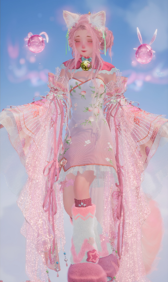 pale peach pink image