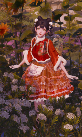 picking flowers image