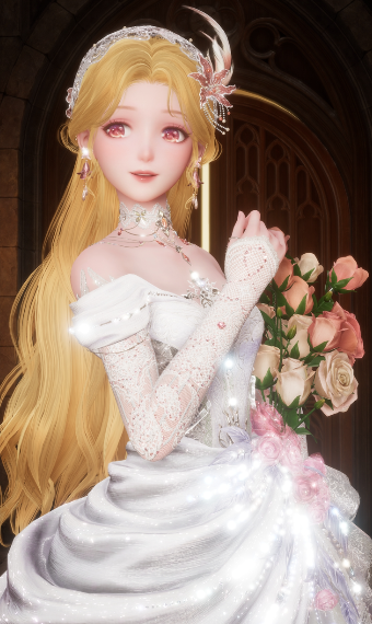 Rosy bride image