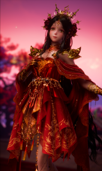 Divine Crimson Dancer image