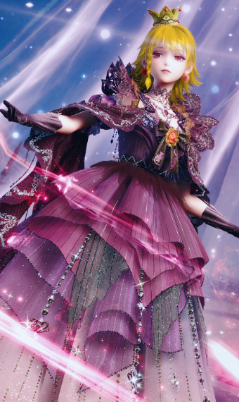 Shadow Queen Princess Peach from TTYD image