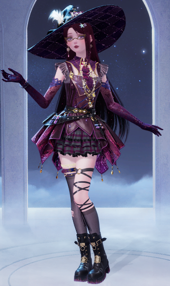Punk witch image