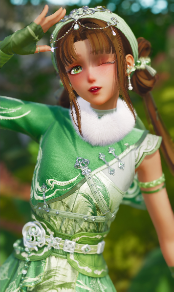 Green Refined Shape image